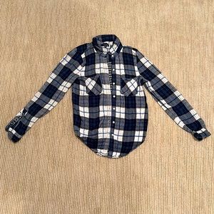 Lucky Brand Blue Plaid Shirt